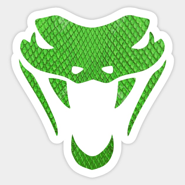 Green Viper Sticker by Jenex